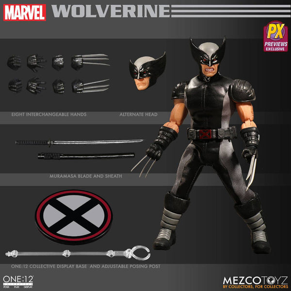 Wolverine X-Force (Exclusive) | Marvel | One:12 Collective | Mezco